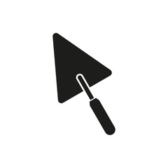 Trowel icon. Simple vector illustration