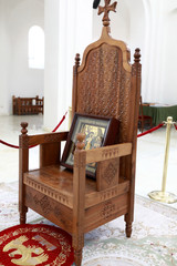 Chair of Patriarch in Georgian Church
