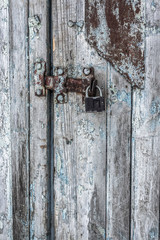 lock on old door