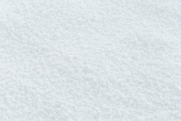 Obraz premium Texture of natural snow. Top view of the snow.
