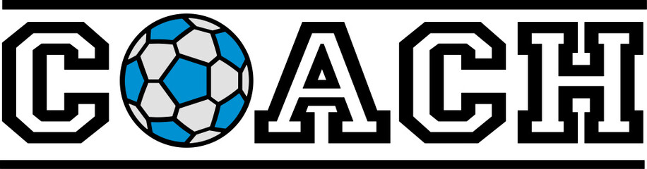 Fototapeta premium Handball Coach