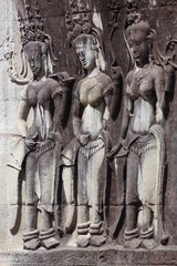 Fototapeta na wymiar Cambodia, Siem Reap, Angkor Wat