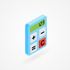 Icon of small calculator.