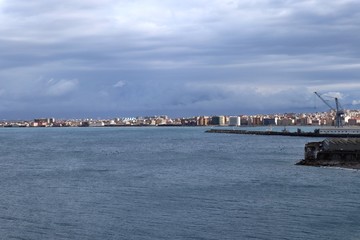 Castellammare di Stabia - Scorcio del porto della Fincantieri