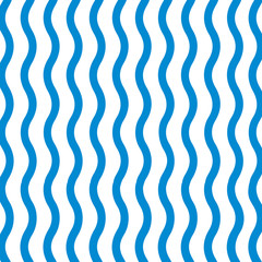 Blue wave pattern