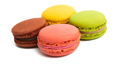 macaroons isolated