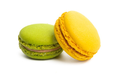 macaroons isolated
