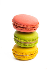 macaroons isolated