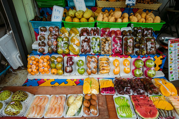 street food nicely packed in thailand