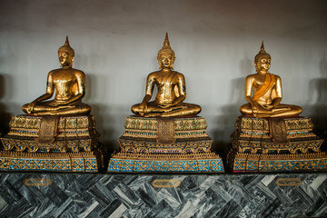 buddha temple in bangkok, thailand