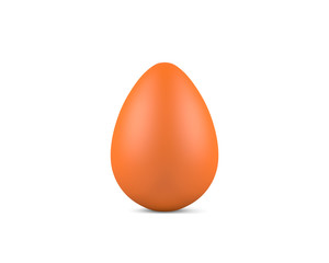 easter egg - orange