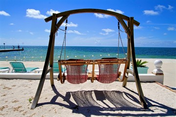 Swing by the beach at Key West