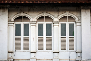 Fototapeta na wymiar Phuket windows and doors