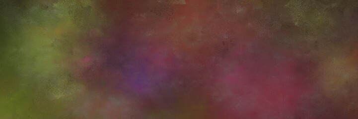 old mauve, dark olive green and pastel brown colored vintage abstract painted background with space for text or image. can be used as card, poster or background texture