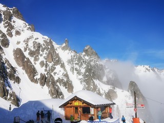 chamonix aquille du midi mont blanc winter paradise snow ski snowboard beautiful
