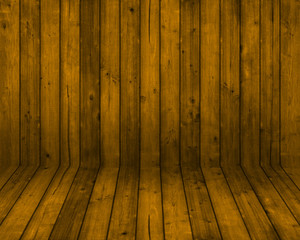 old wood background orange