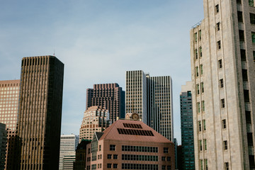 Fototapeta na wymiar Downtown San Francisco Buildings