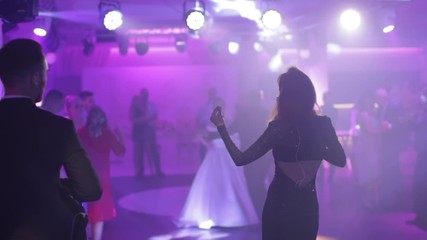 Young Singer Performs At A Luxury Wedding.