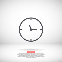 vector icon times , lorem ipsum Flat design