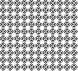 Abstract geometric pattern background with hexagonal and triangular texture. Black and white seamless pattern. Simple minimalistic pattern
