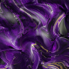 Beautiful background with fluid paint. 3d illustration, 3d rendering.