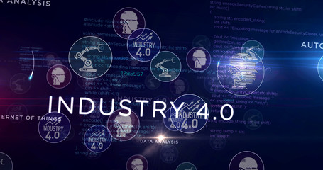 Industry 4.0 symbols