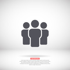 Vector people icon design 10 eps illustration