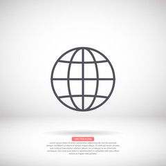 World Vector icon design 10 eps illustration