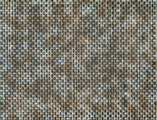 Abstract woven background in earth tones