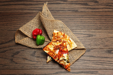 pizza slices - 324380124