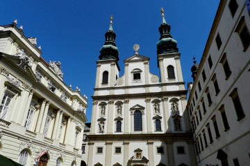 Fototapeta na wymiar Vienna, Austria, Jesuit Church