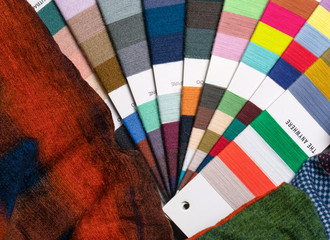 fabric , color dowels for designers 