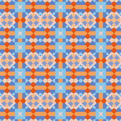 abstract seamles patterns with unique color combinations