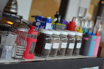 test tubes in the laboratory