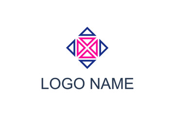 Naklejka premium logo icon vector abstract 