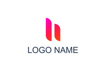 Logo letter H vector