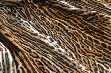 leopard fur coat background texture