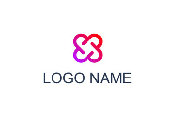 Fototapeta premium Logo letter X vector