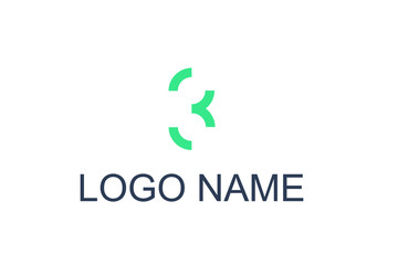 logo number 3 vector