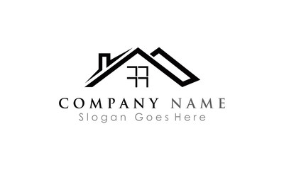 house property logo vector