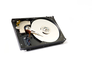 A hard disk drive HDD, hard disk, hard drive, or fixed disk is an electro-mechanical data storage device that uses magnetic storage to store and retrieve digital data using one or more rigid rapidly