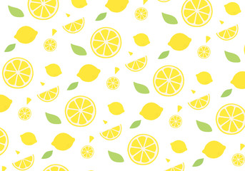 レモンのパターン背景