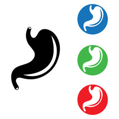 Obraz premium stomach care icon designs concept vector illustration