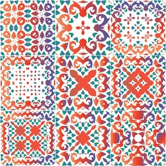 Traditional ornate mexican talavera.
