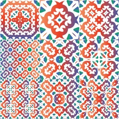 Ornamental talavera mexico tiles decor.