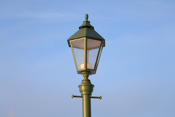Fototapeta na wymiar Street lamp in the old style.
