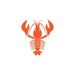 Lobster icon vector illustration