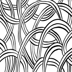 Brush pattern. Abstract texture. Grunge background. Vector.