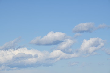 青空と白い雲