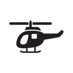 helicopter icon collection, trendy style